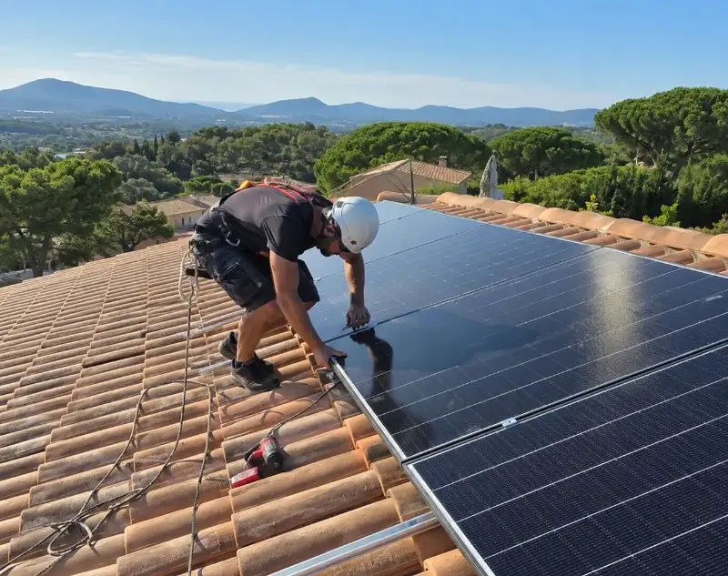 Installateur panneaux solaires Bois-de-Céné — pose photovoltaïque sur toiture